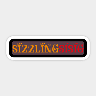 Sizzling Sisig Sticker